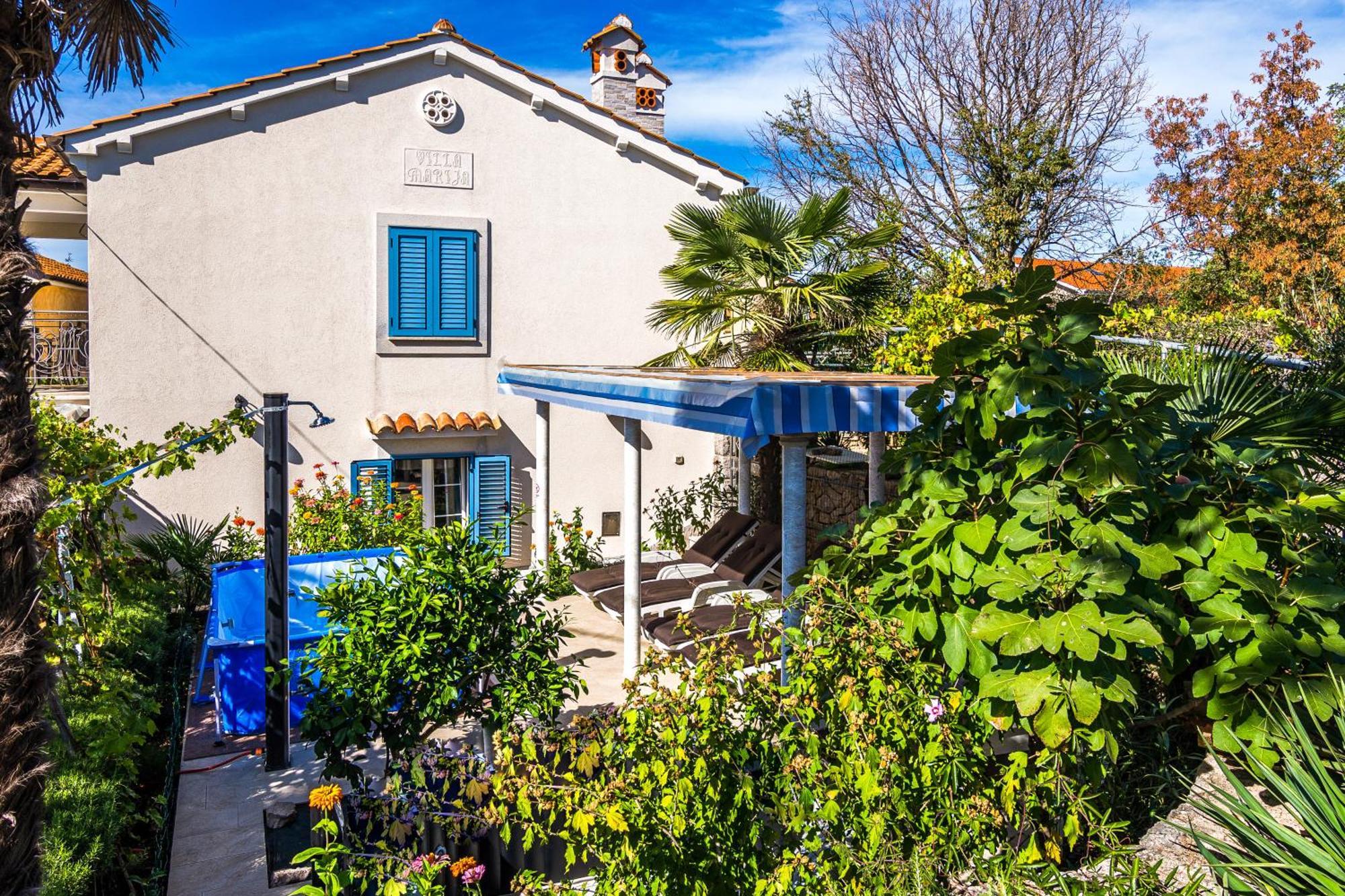 Apartment Villa Marija, Pinezici クルク エクステリア 写真